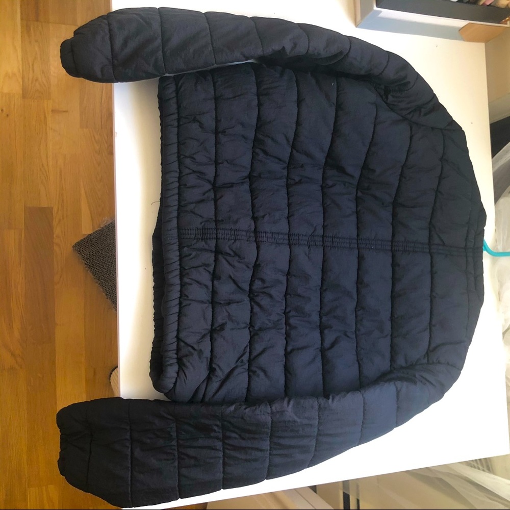 Black short coat